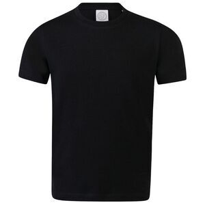 SF Childrens/Kids Feel Good Plain Stretch T-Shirt / Black